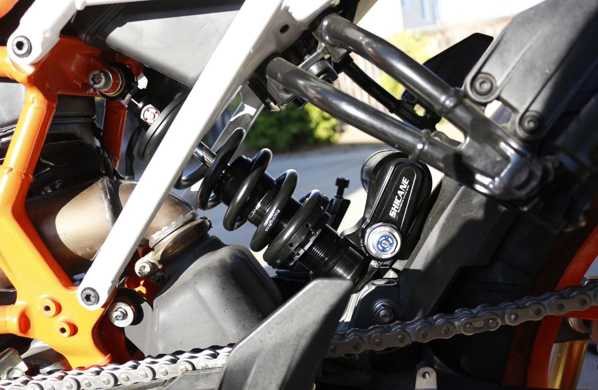RacingBros Shicane HLR Edge Rear Shock for KTM Duke 390 RC390