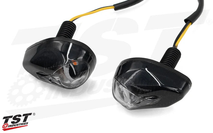 TST Front Flush Mount Turn Signals - Honda GROM 125 (ALL YEARS