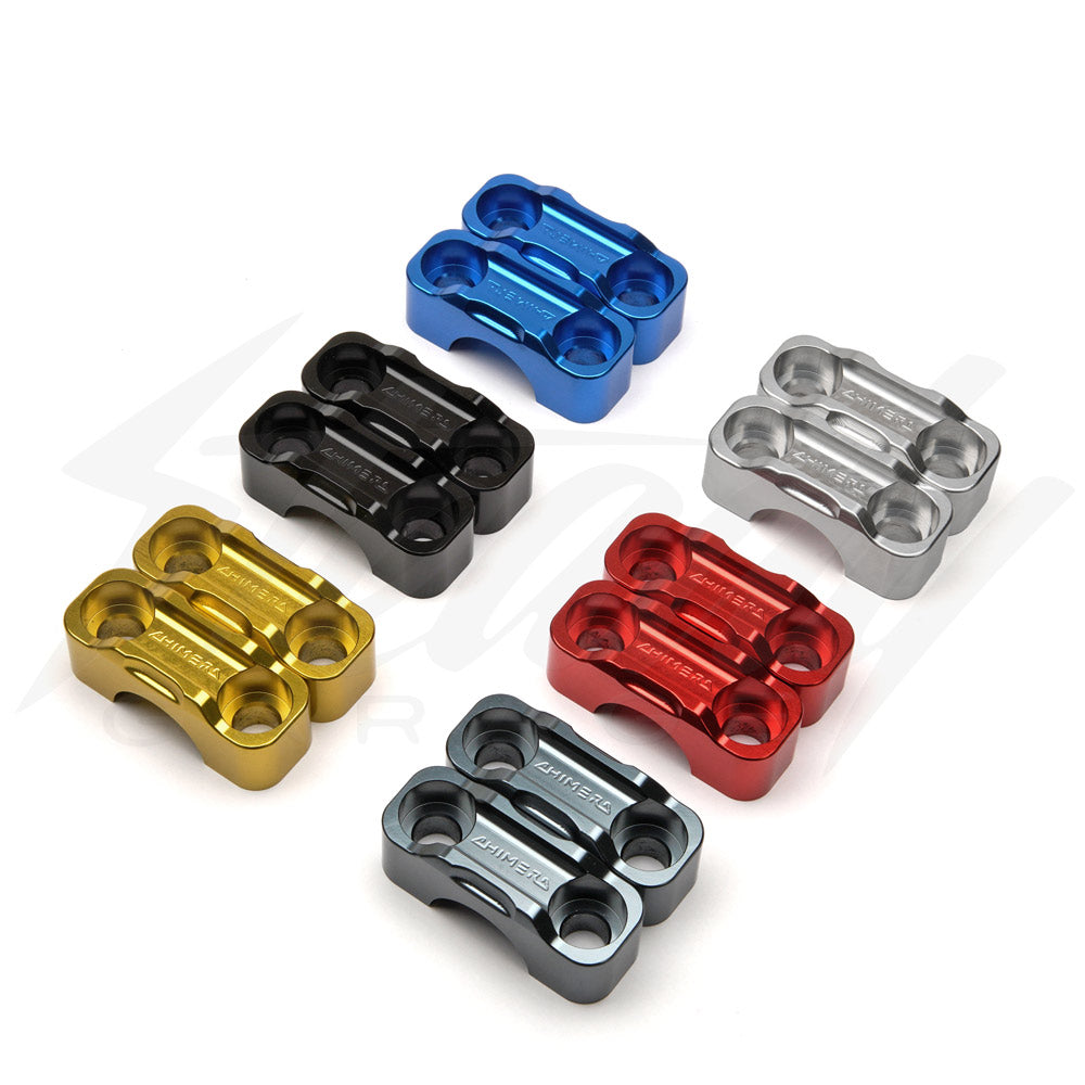 Chimera Billet Aluminum Top Handlebar Clamp Risers 7/8