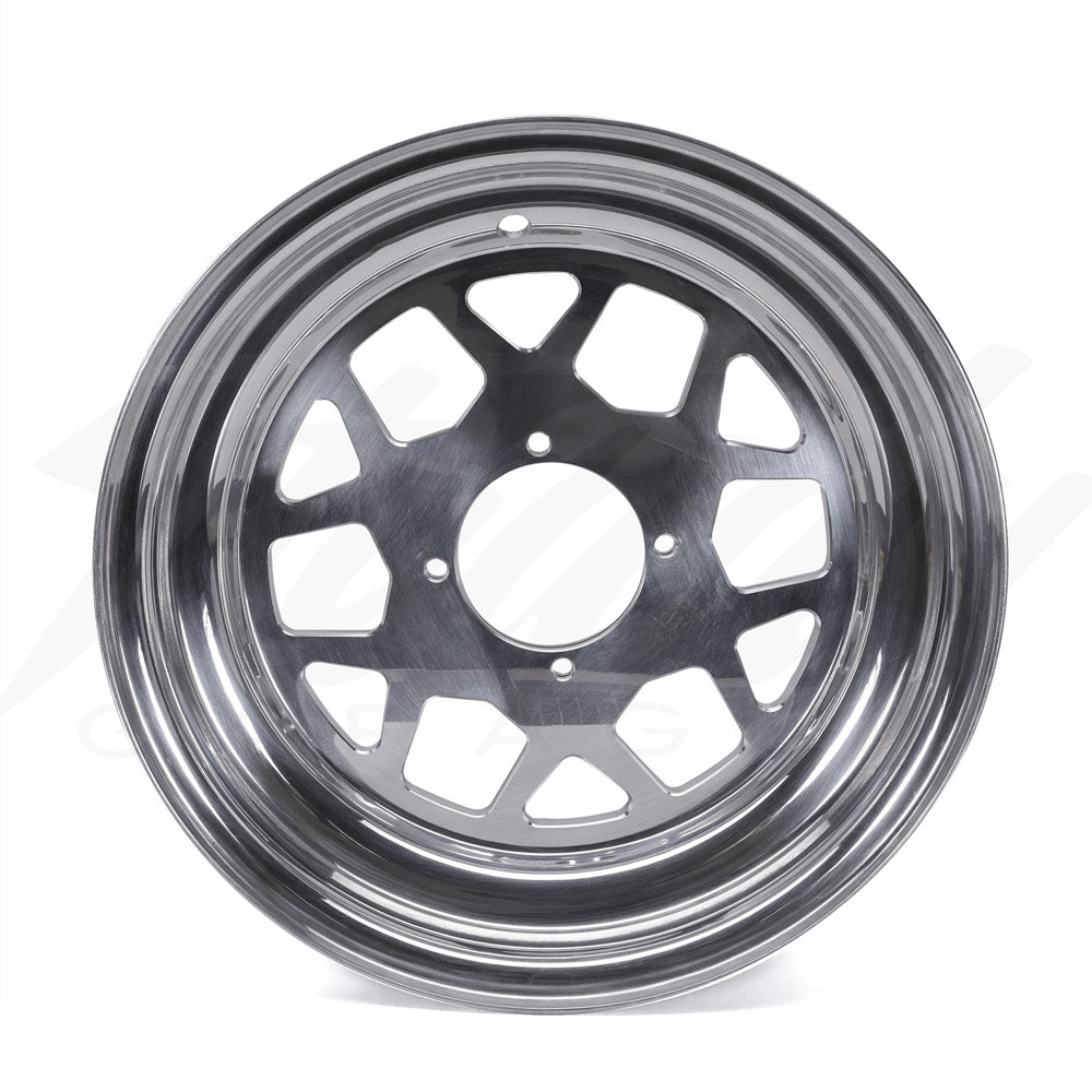 JHR Fat Mesh 1pc 12x4 Front Rim 2+2, 4x90mm – Steady Garage