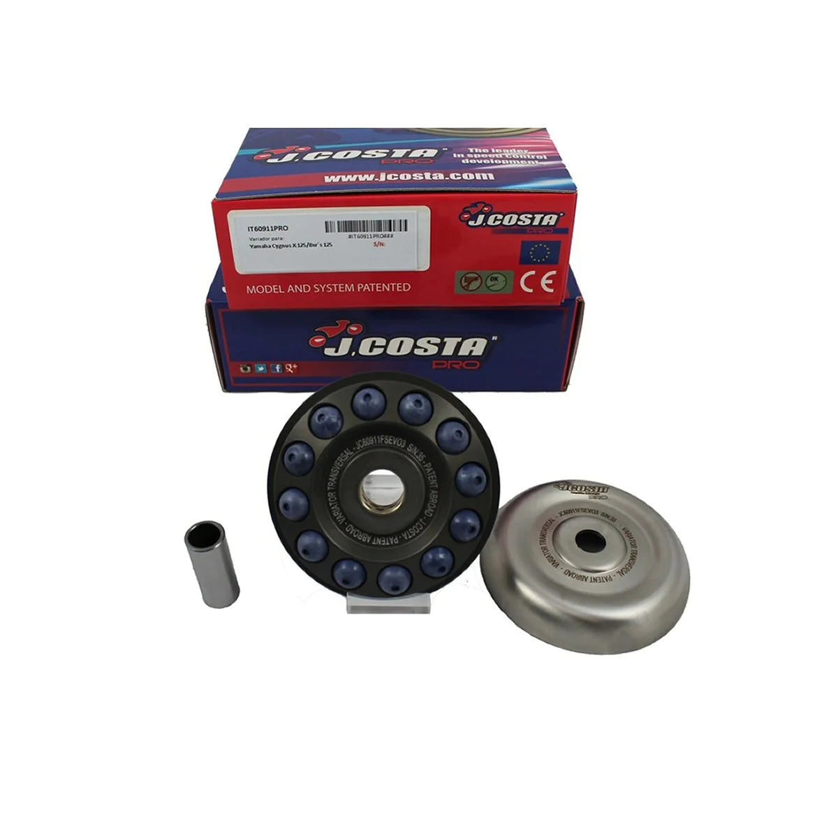 J.Costa Variator Kit - Yamaha Zuma 125 – Steady Garage