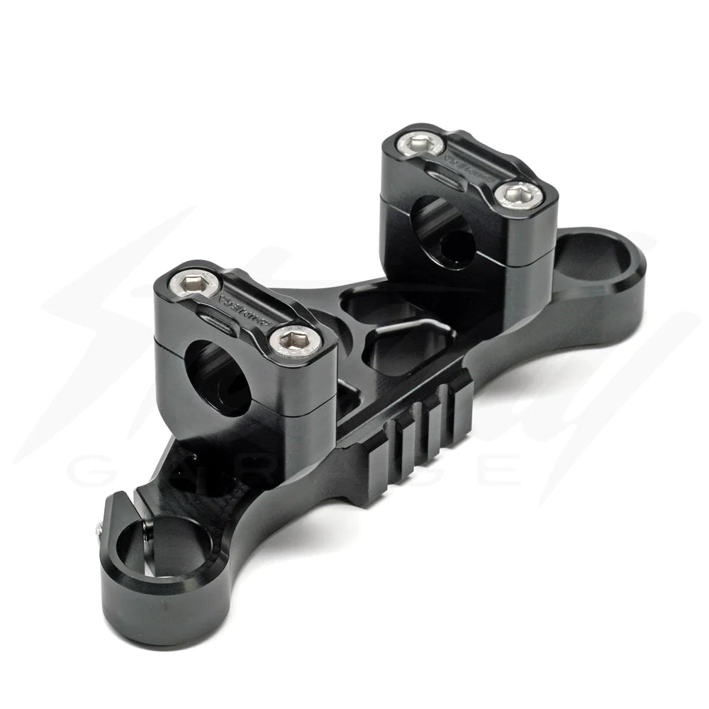 パーツ shimaryo33 Chimera Engineering Moto Style Top Steering Plate with Riser