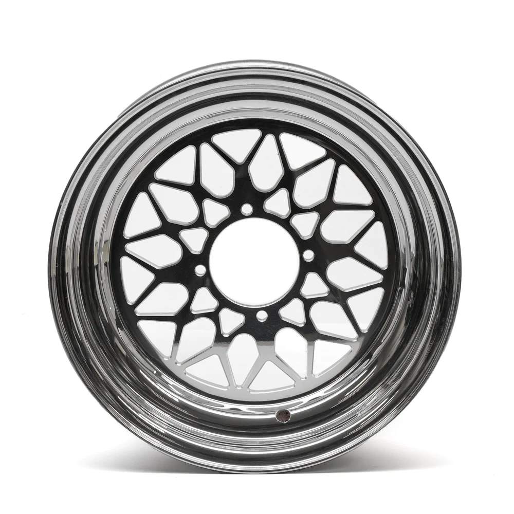 JHR JC Mesh 1pc 12x4 Front Rim 2+2, 4x90mm – Steady Garage