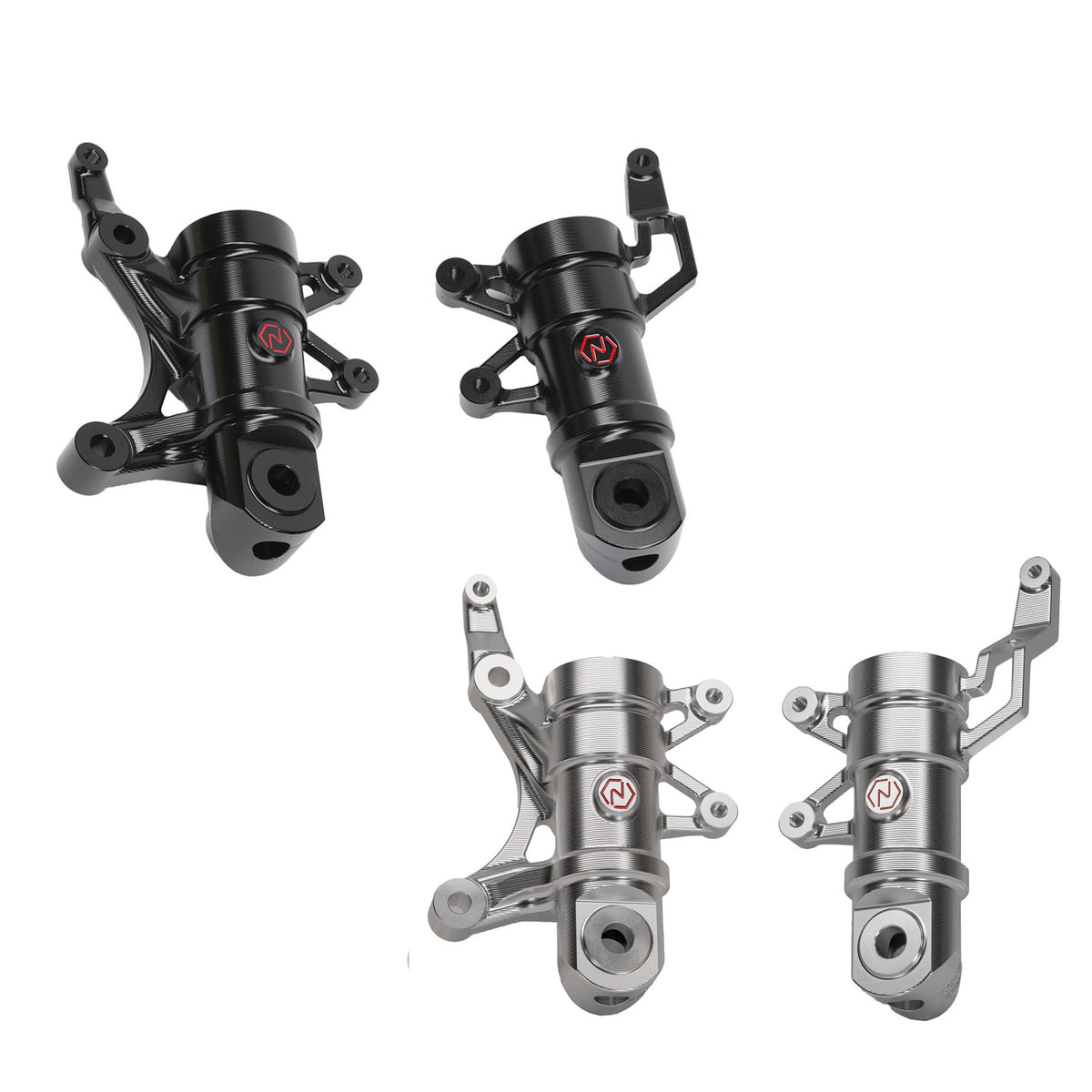 NEMOTO FRONT FORK STANCHION LOWER/BOTTOM BRACKETS LUGS EARLY