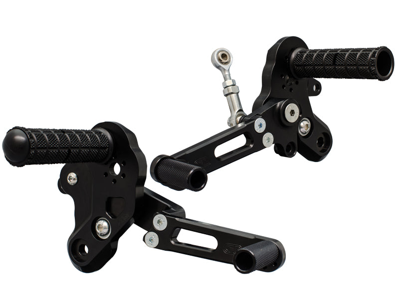 Woodcraft 2017 Kawasaki Z125 PRO Rear Set Kit Complete – Steady Garage