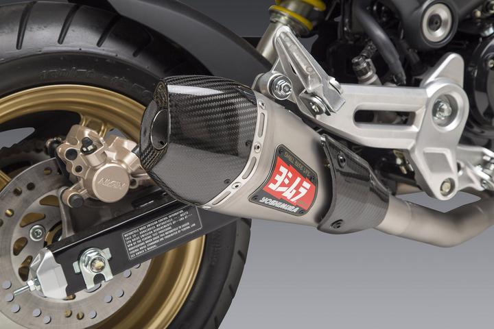 YOSHIMURA RACE RS 9T STAINLESS FULL EXHAUST WITH STAINLESS MUFFLER HONDA GROM 2022 Steady Garage