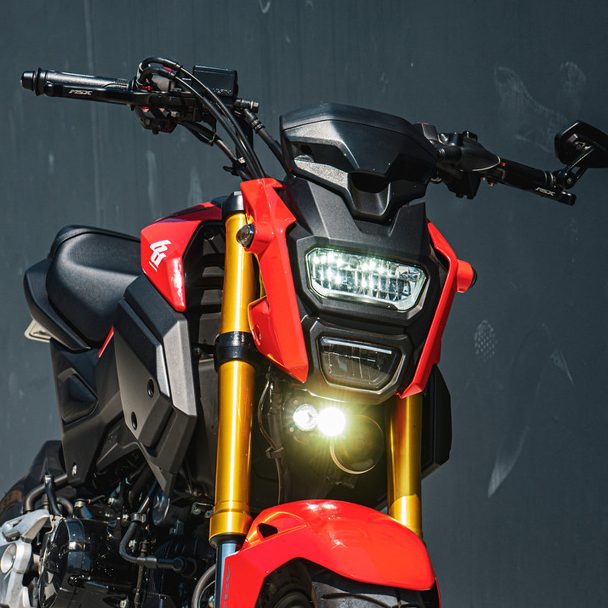Honda grom sales headlight fairing
