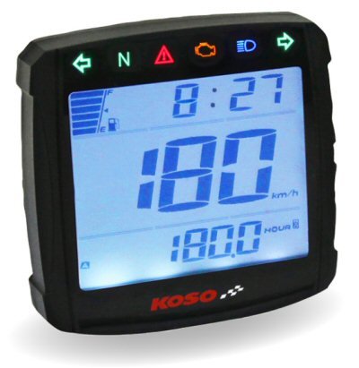 KOSO USA XR-1S デジタルスピードメーター Koso XR-01S Multifunction Electronic Universal Speedometer