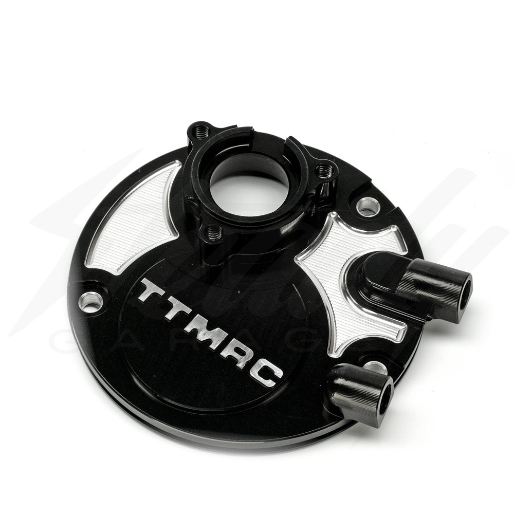 TTMRC Billet Aluminum External Oil Cooler Adapter Plate - YAMAHA