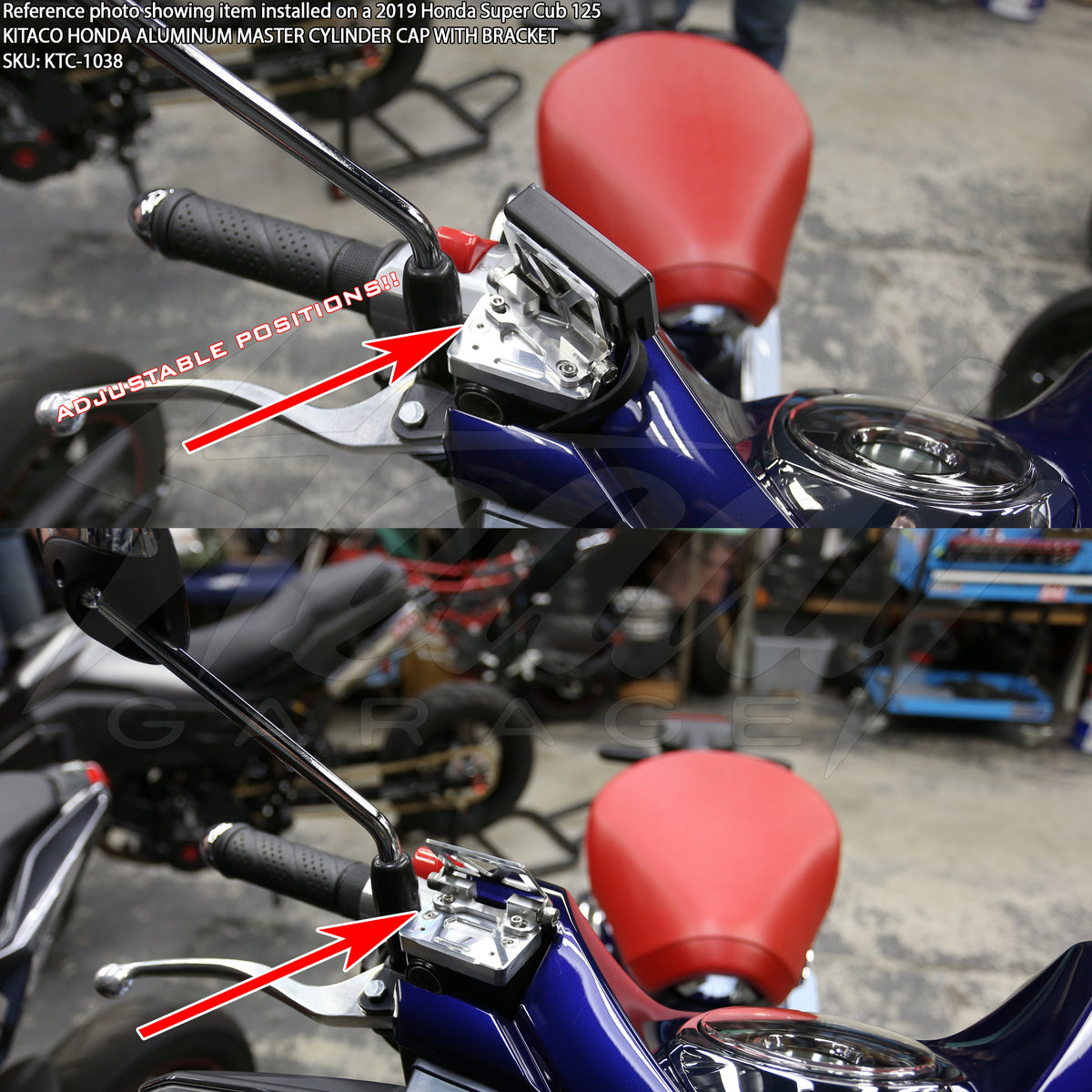 Kijima Helmet Lock for Honda Super Cub 125 – Steady Garage