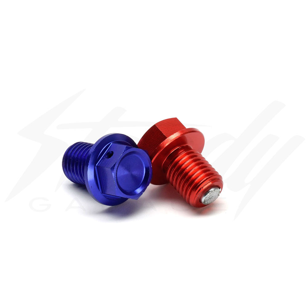 Zeta Aluminum Magnetic Oil Drain Plug 12x1.5x15 - Honda Grom