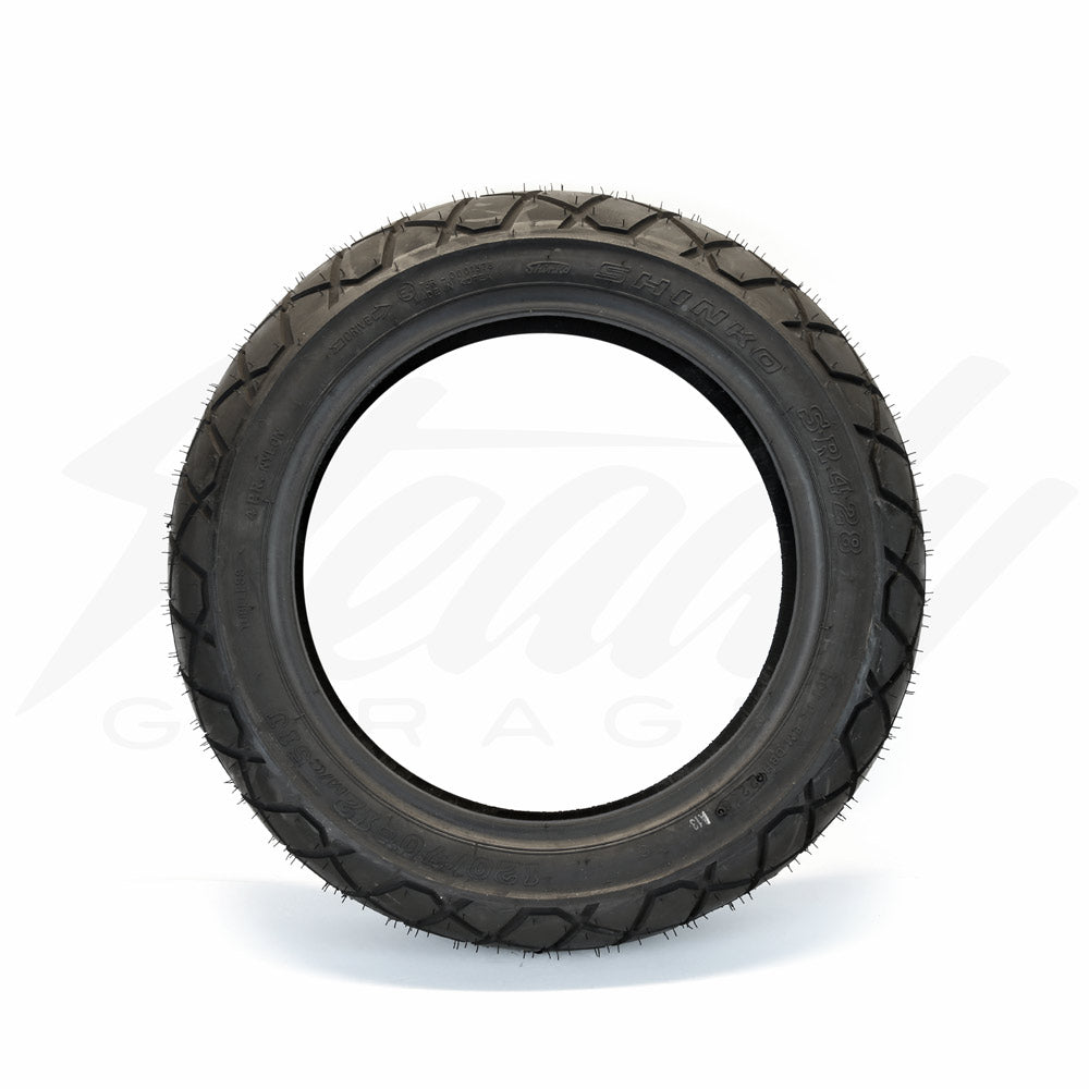 卸し売り購入 SR428 Shinko Dual Garage Steady – Tire 120/70-12 Sport 靴