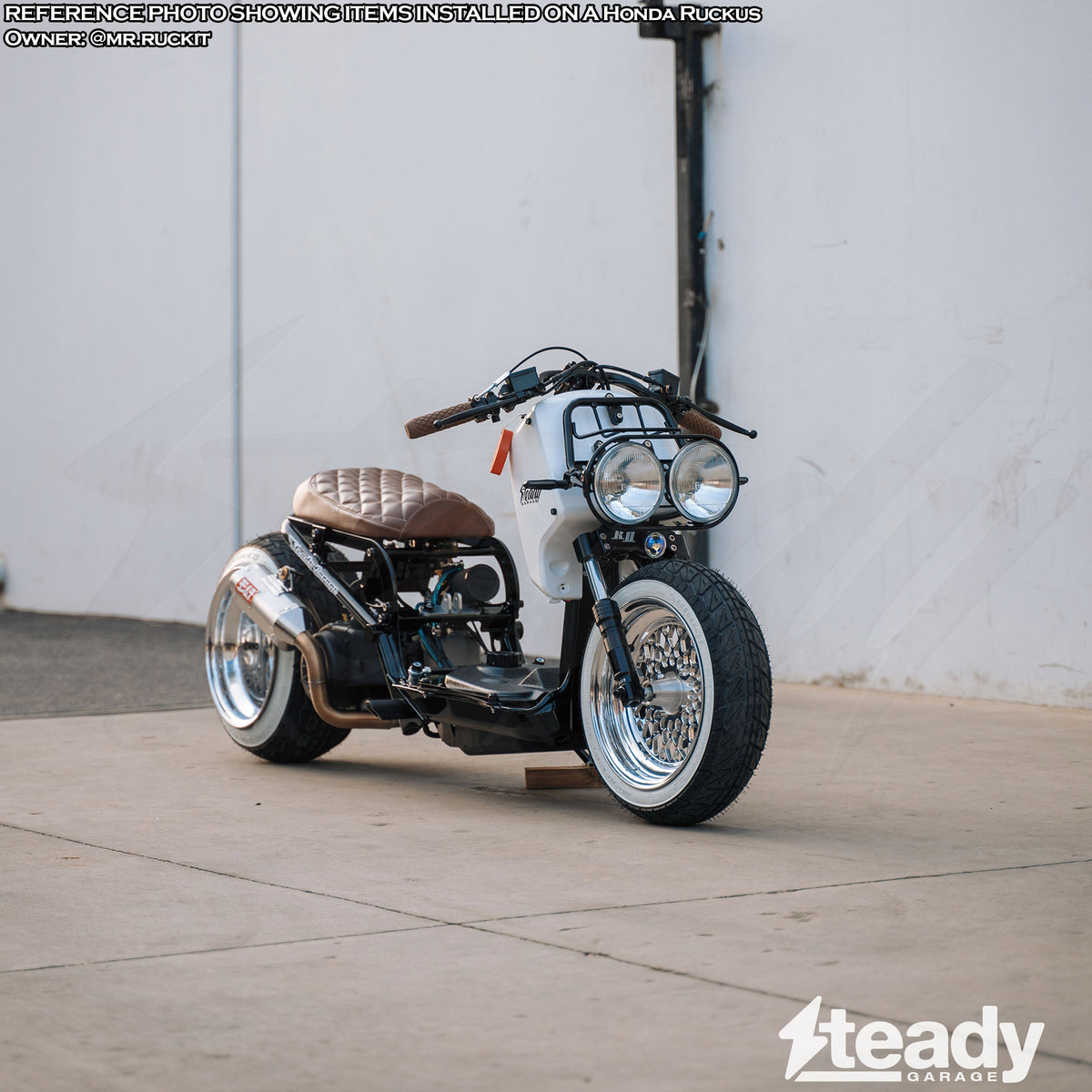 SYO SEAMLESS TYRE シルバー 3本セット Shinko SR723 White Wall Tire 110/70-12 – Steady Garage