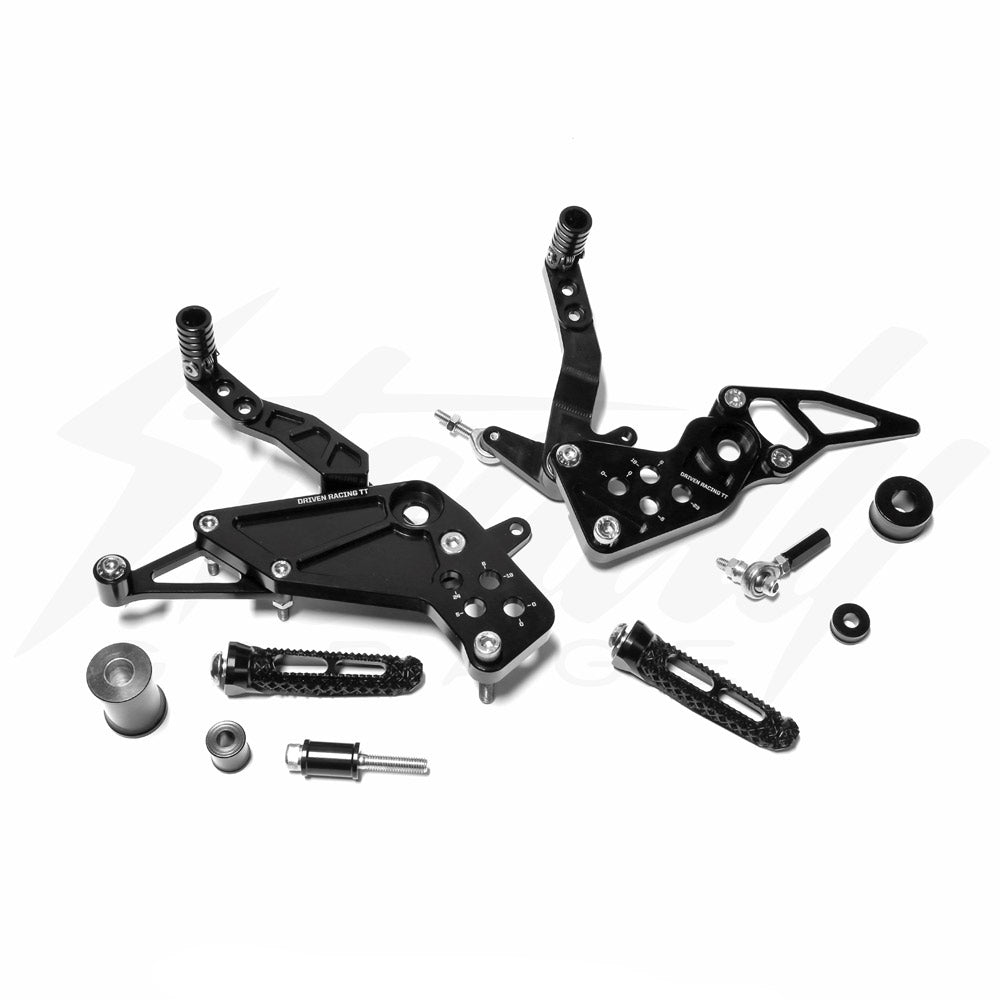 Driven Racing TT Rear Sets for 2017 Honda Grom SF – Steady Garage