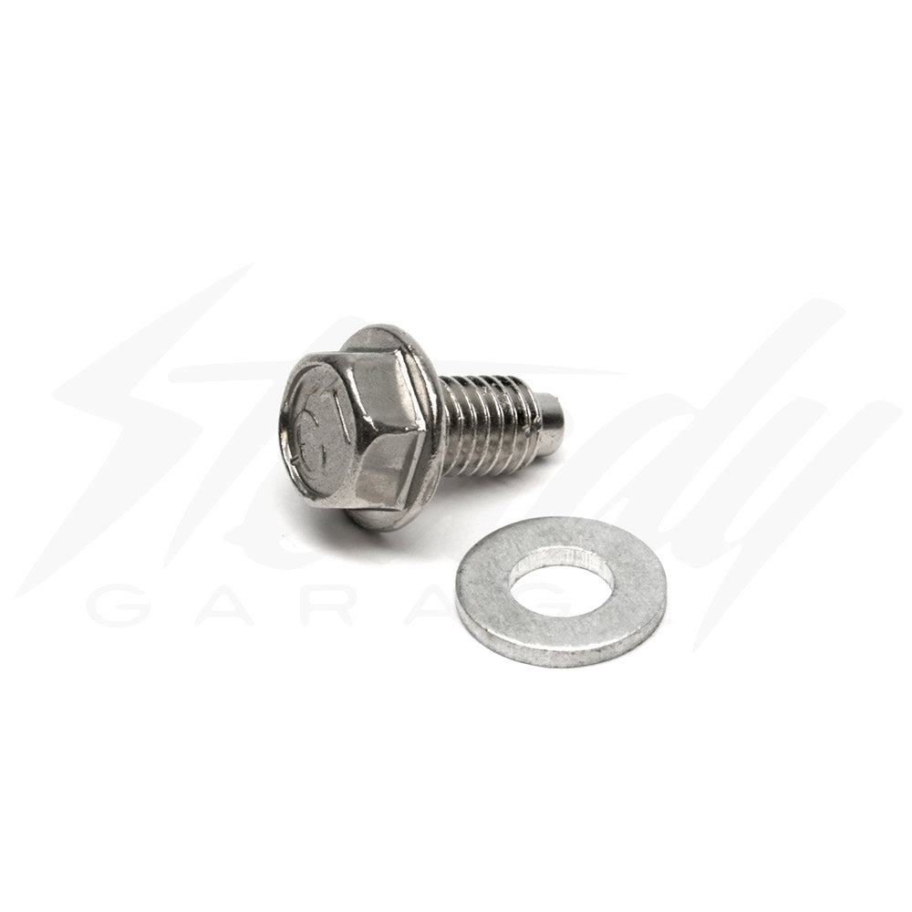 Magnetic Transmission Oil Drain Bolt - M8x1.25 - Universal Fitment