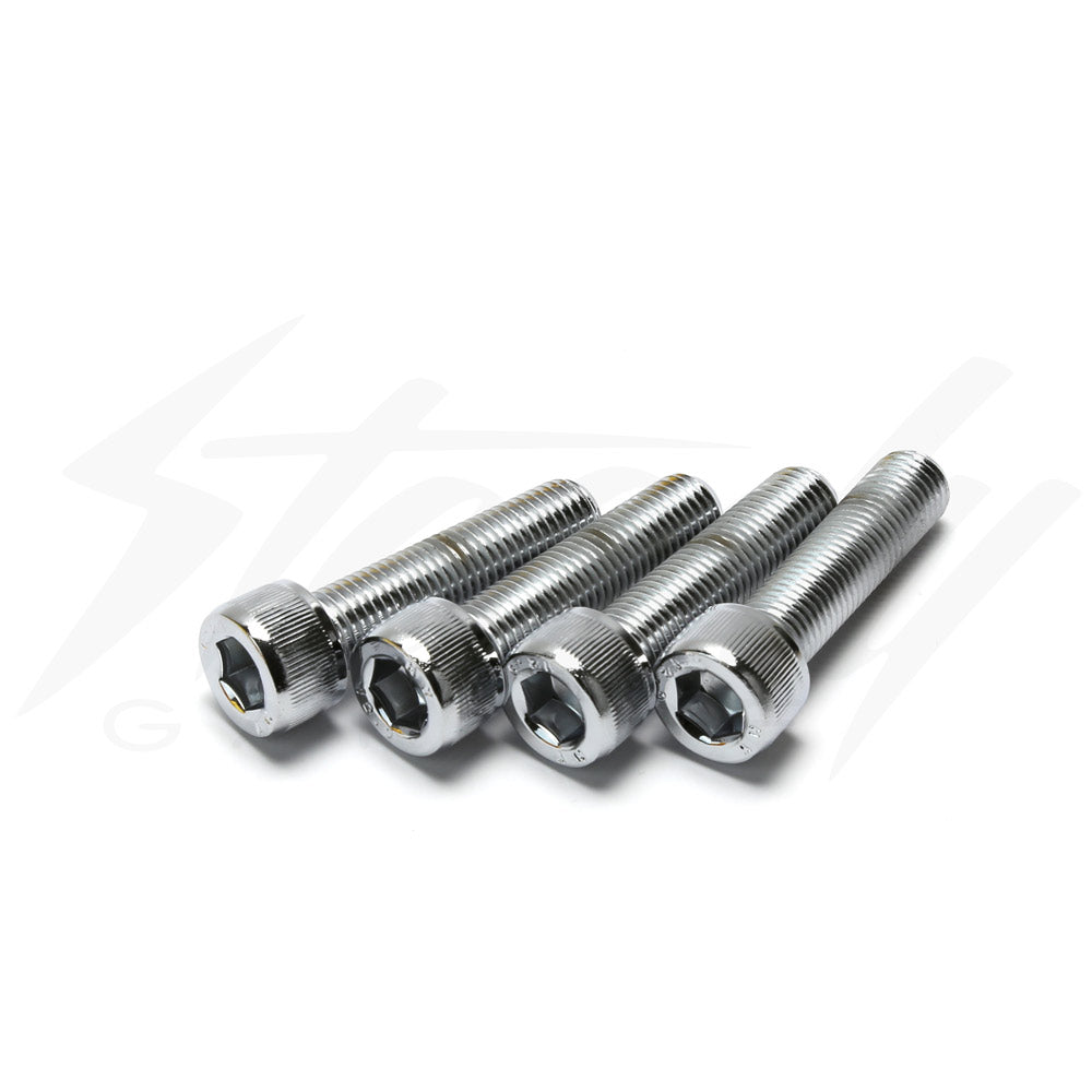 4 Chrome Main Frame Allen Bolt Set - Honda Ruckus – Steady Garage