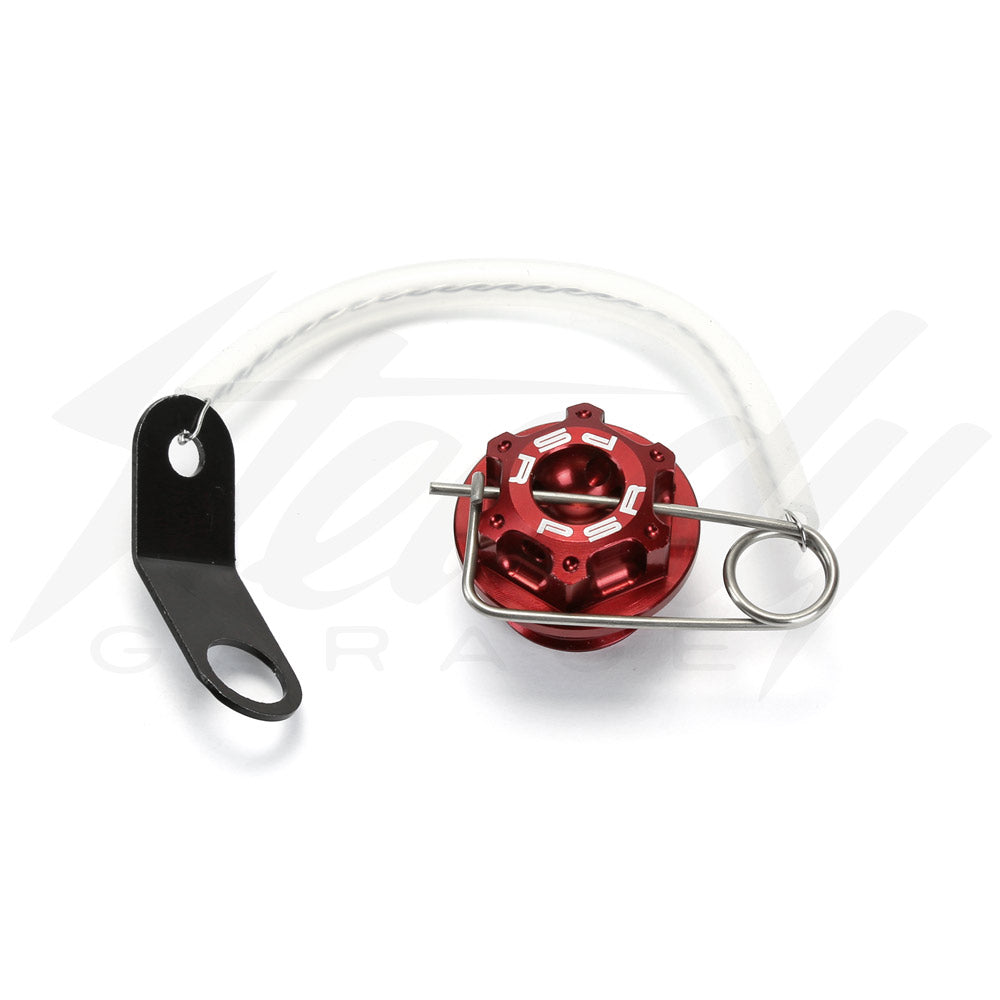 H&O × Geek Field Nitriding OD Cover Caps PSR Aluminum Oil Filler Cap M20x2.5 - Honda Grom Monkey Ruckus