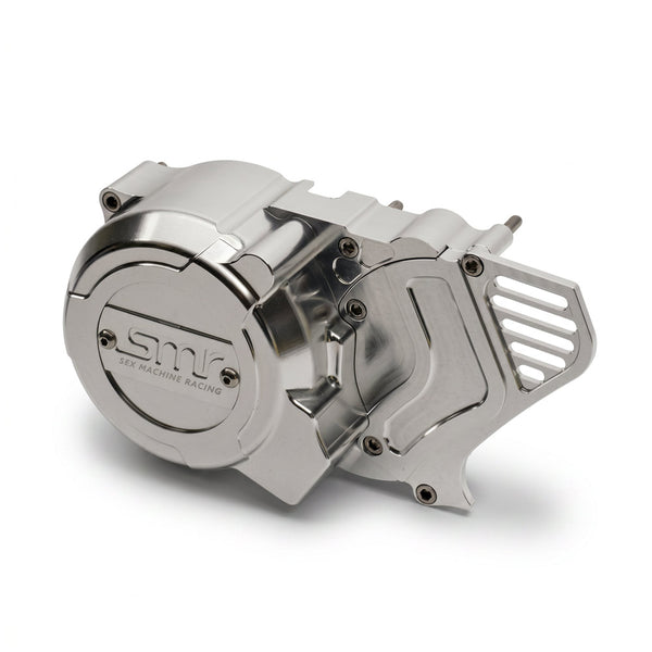 SMR CNC STATOR COVER + GEAR COVER - HONDA MONKEY 50cc FI / Honda Nice 110 - SILVER