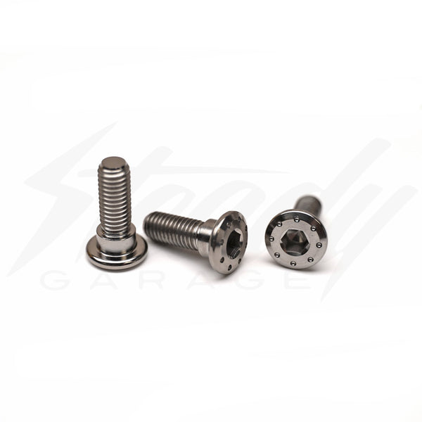 Chimera Engineering  GR-5 Titanium M8x1.25 Rotor Bolts (3 bolts) - Honda Ruckus