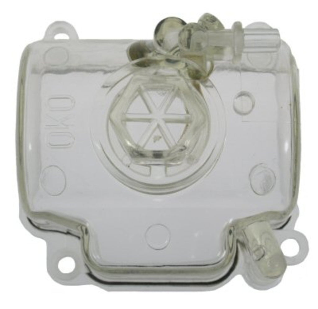 Motorcycle Transparent Carburetor Float Bowl - Clear View For 36mm To 42mm Big Bore Carbs, Aftermarket Replacement