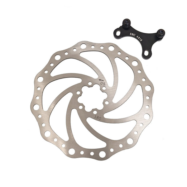 EBC 180mm Contour Brake Rotor For Bicycle Ebike