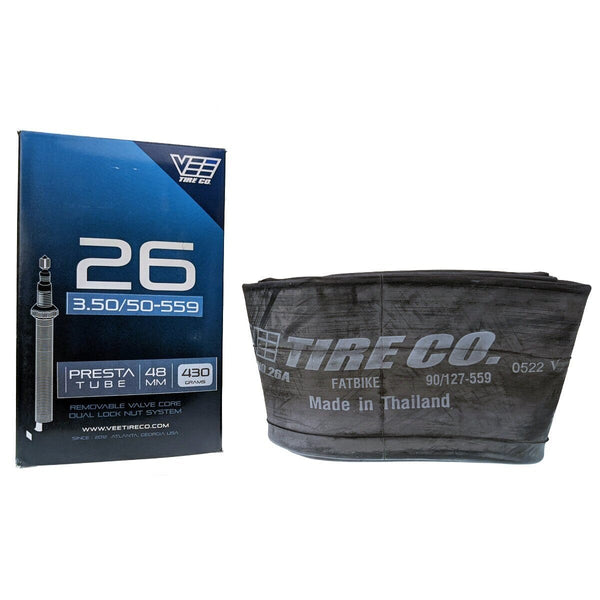 Vee Tire Co. Bicycle Tube 26 X 3.50-5.00  (PRESTA VALVE)