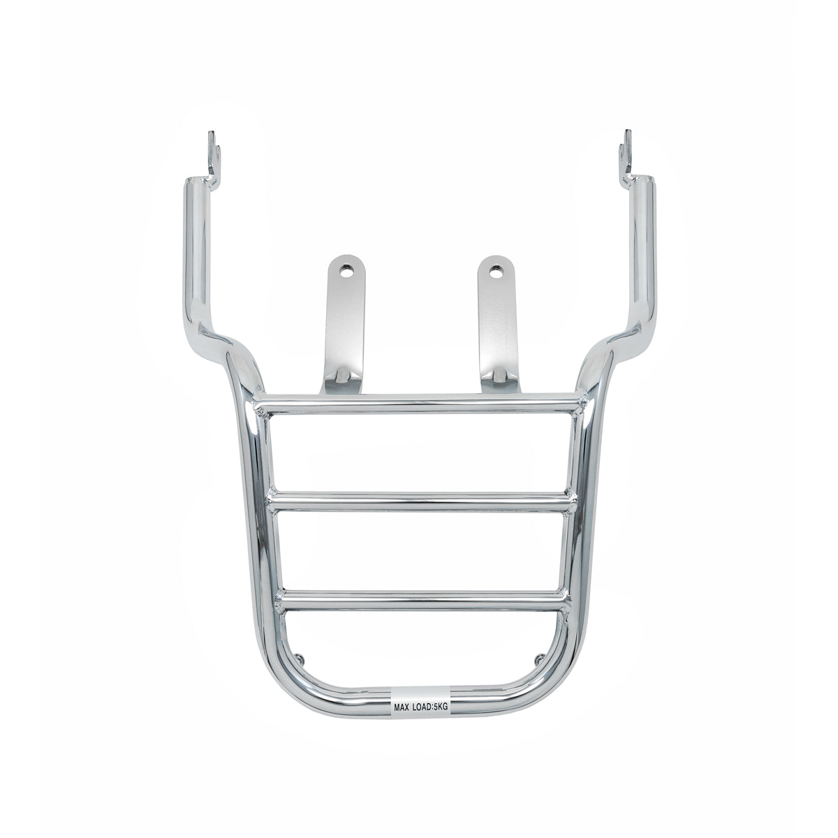 Chrome Back Rack TB Black / Chrome Rear Rack Carrier - Honda Monkey 125 – Steady Garage
