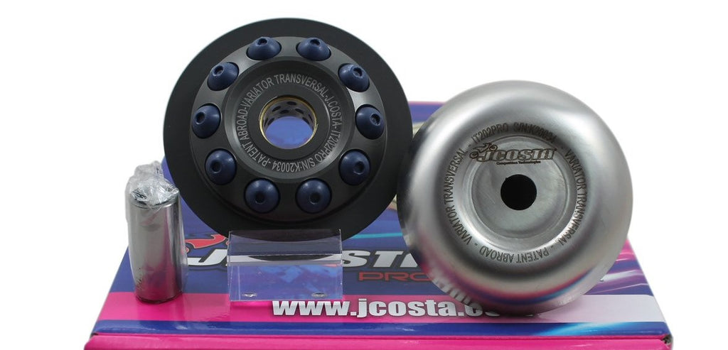 Polini Performance Variator Kit – Fits Yamaha C3, Zuma 50F / Scooter, Includes Roller Weights & Spring