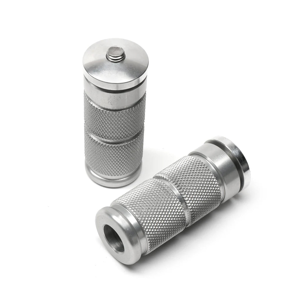 Chimera Billet Round Knurled Rear Foot Peg - Honda Ruckus