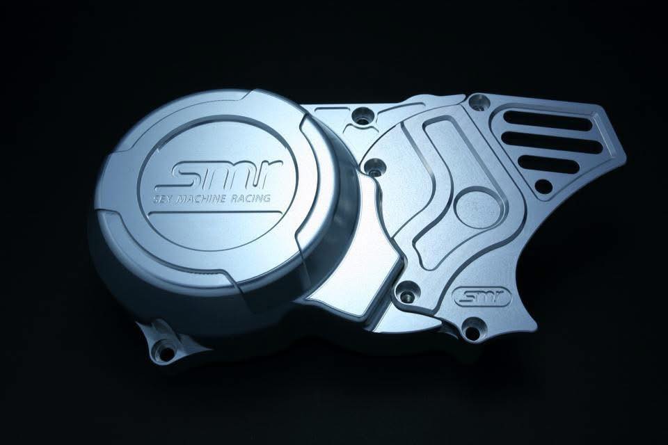 SMR CNC STATOR COVER + GEAR COVER - HONDA MONKEY 50CC Z50 6V-12V TYPE