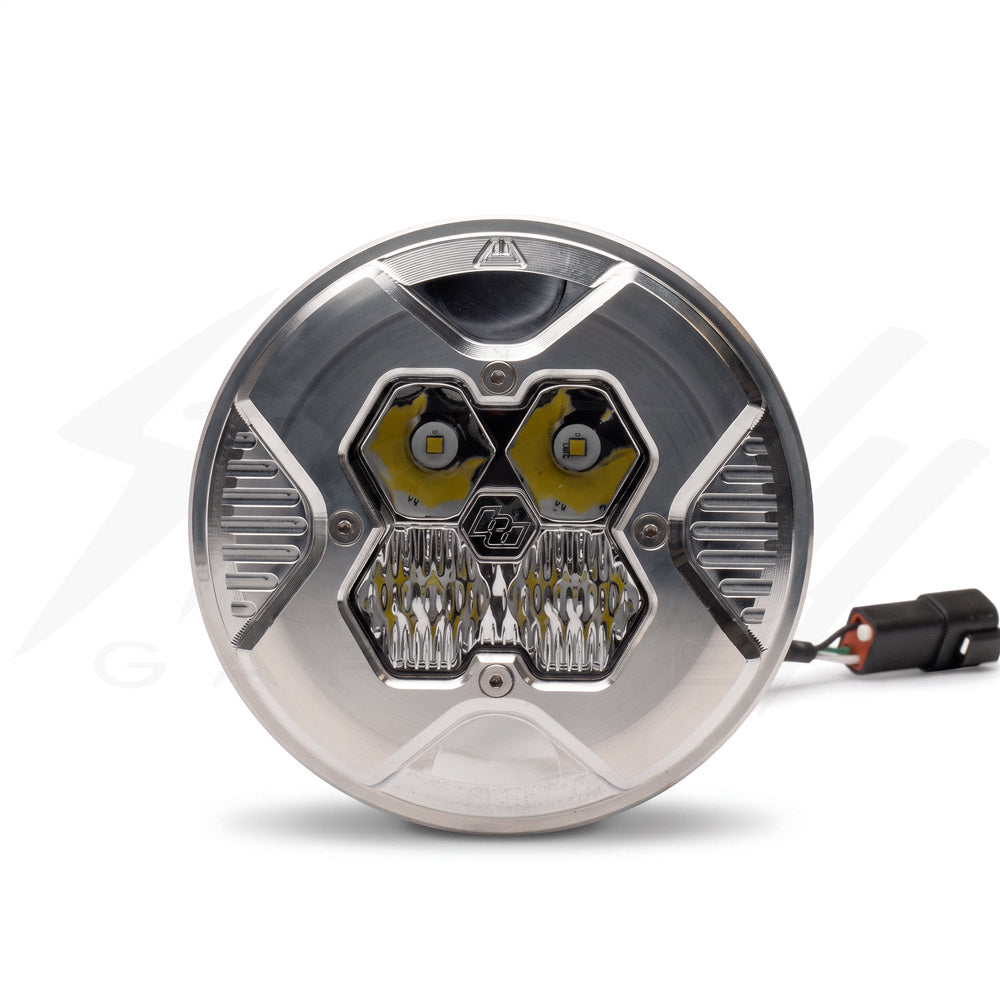 CHIMERA Engineering Baja Designs Squadron 2.0 to 5.75" Billet Headlight Adapter (PLATE ONLY)