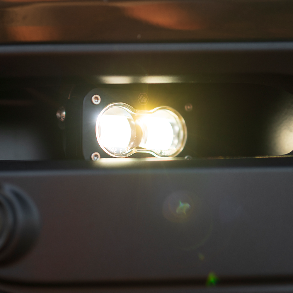 Baja Designs Squadron SAE LED Auxiliary Light Pod Pair - Clear main image 1