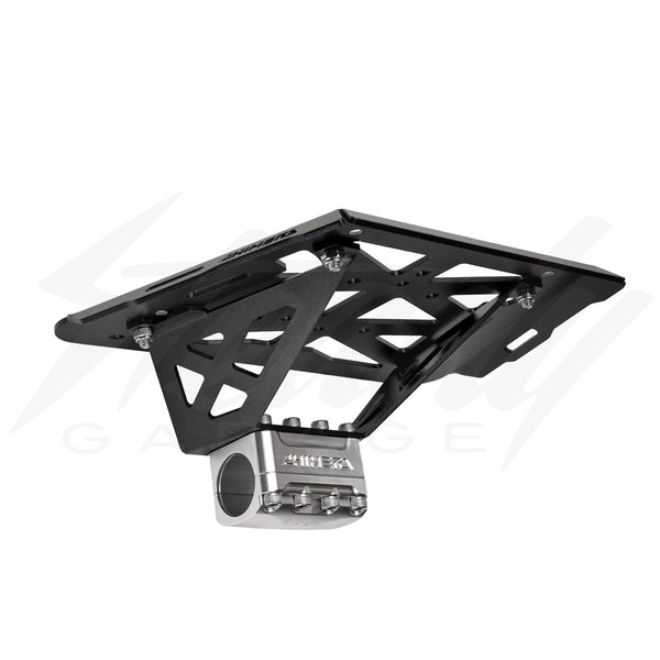 CHIMERA REAR FRAME CLAMP-ON REAR LUGGAGE RACK - HONDA RUCKUS (LOWER SEAT FRAME HEIGHT)