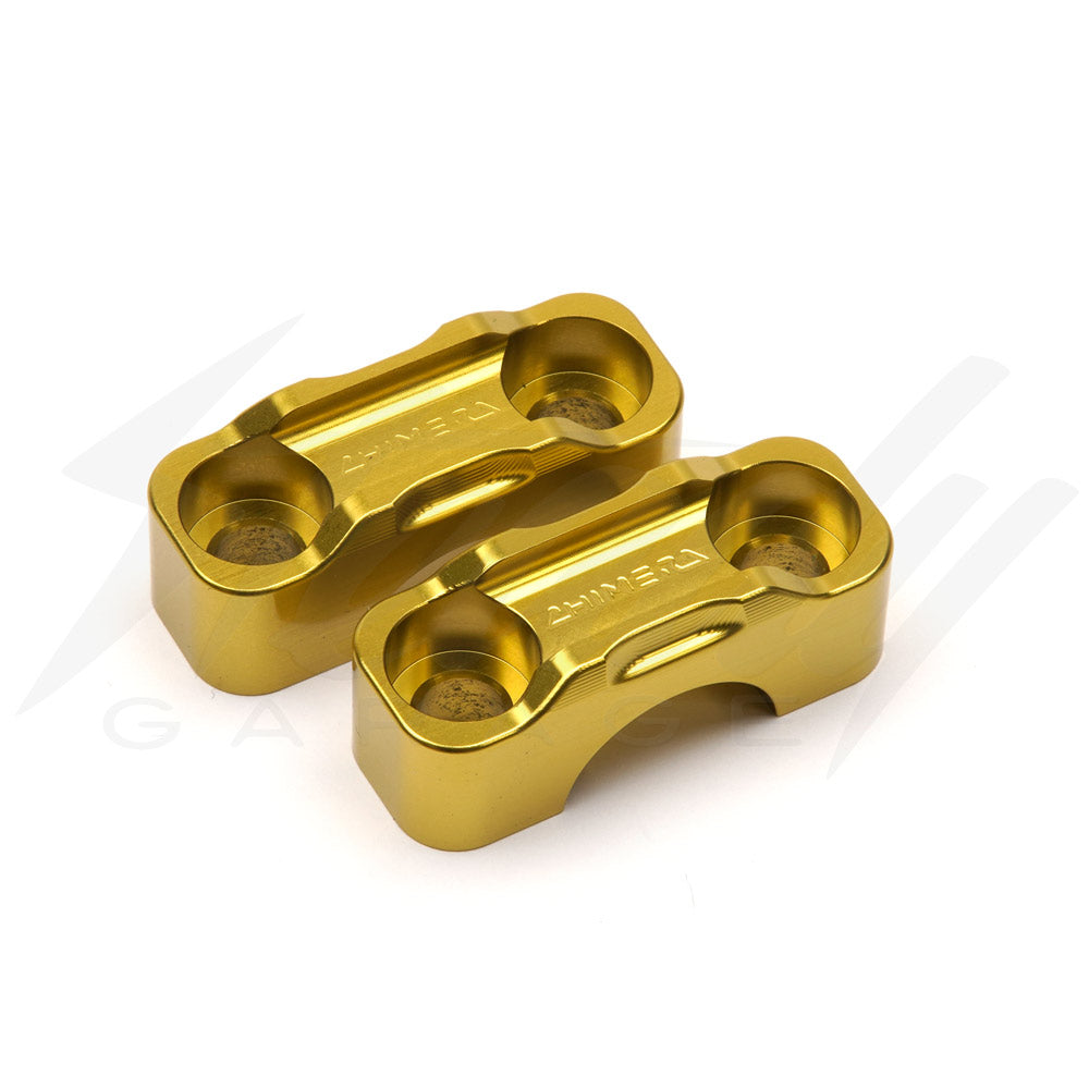 Chimera Billet Aluminum Top Handlebar Clamp Risers 7/8