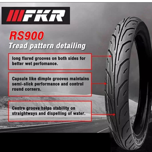 AIPEX TIRES - FKR RS900 - 100/80-17 Tire