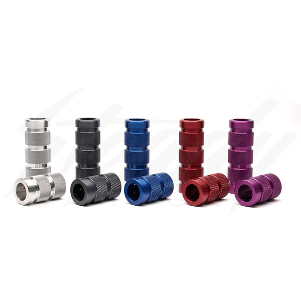 CHIMERA ENGINEERING BILLET HANDLEBAR GRIPS HALF THROTTLE