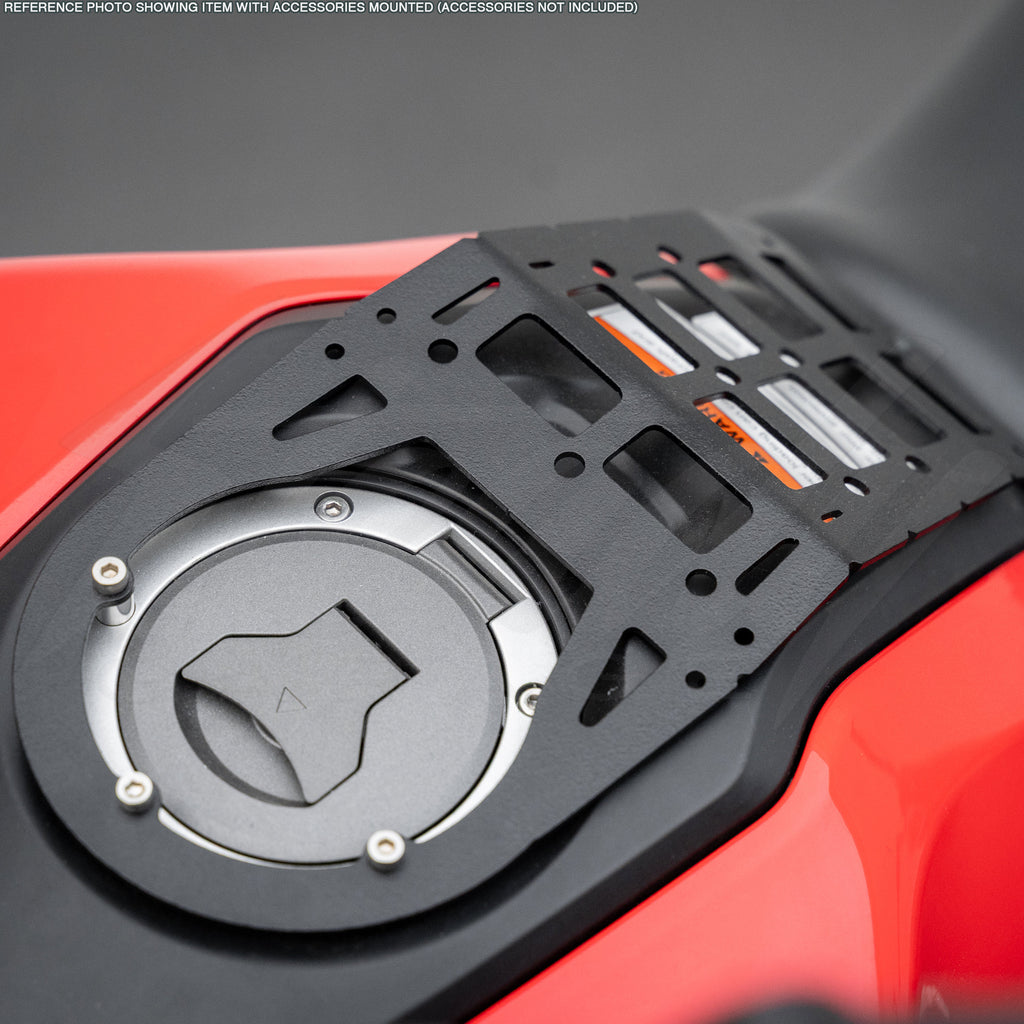 CHIMERA GAS TANK MOLLE PANEL RACK - HONDA GROM 2017-2026 – Steady