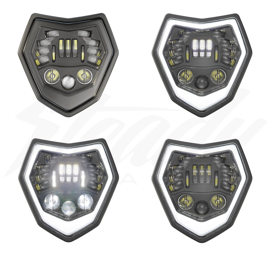 J.W. SPEAKER ADAPTIVE HEADLIGHT 12v DOT - HONDA GROM 125 (2016