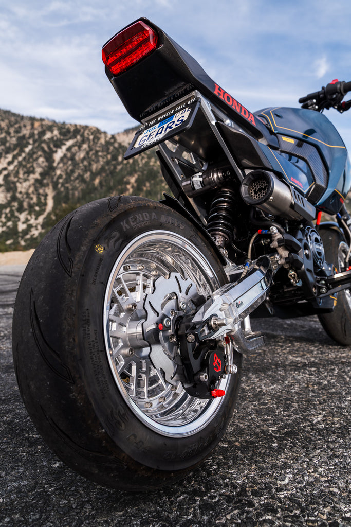 Chimera Engineering Wheels 12" MAVEN 3PC Modular Wheel - FRONT & REAR WHEELS - Honda Monkey, DAX 125 - 12x5 + 12x4 (NO HUBS)