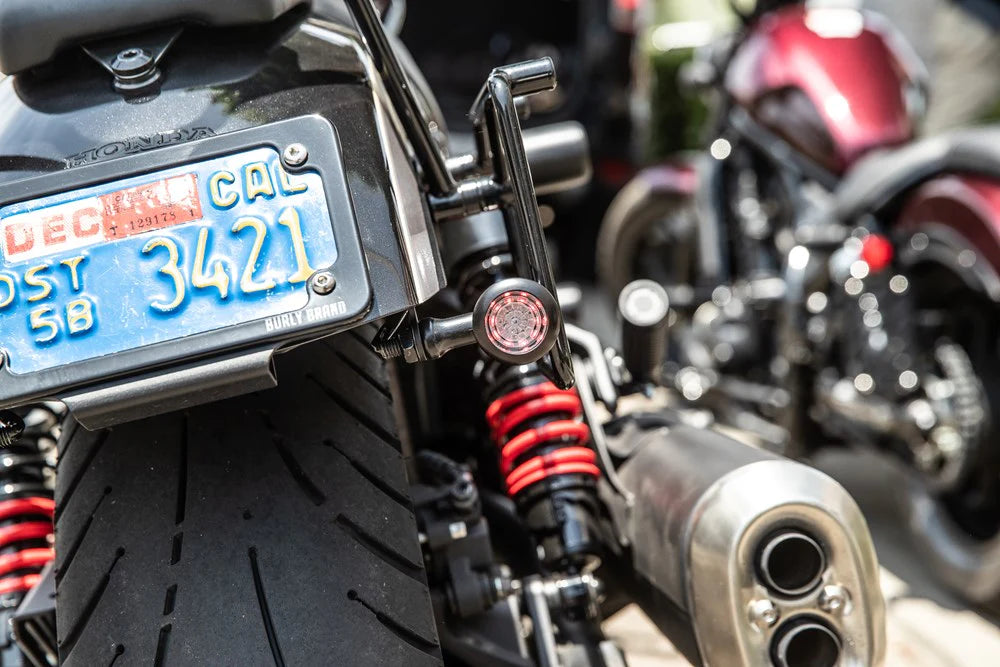 Burly Brand 2022+ Honda Rebel 1100 Slash Cut Side Mount LED