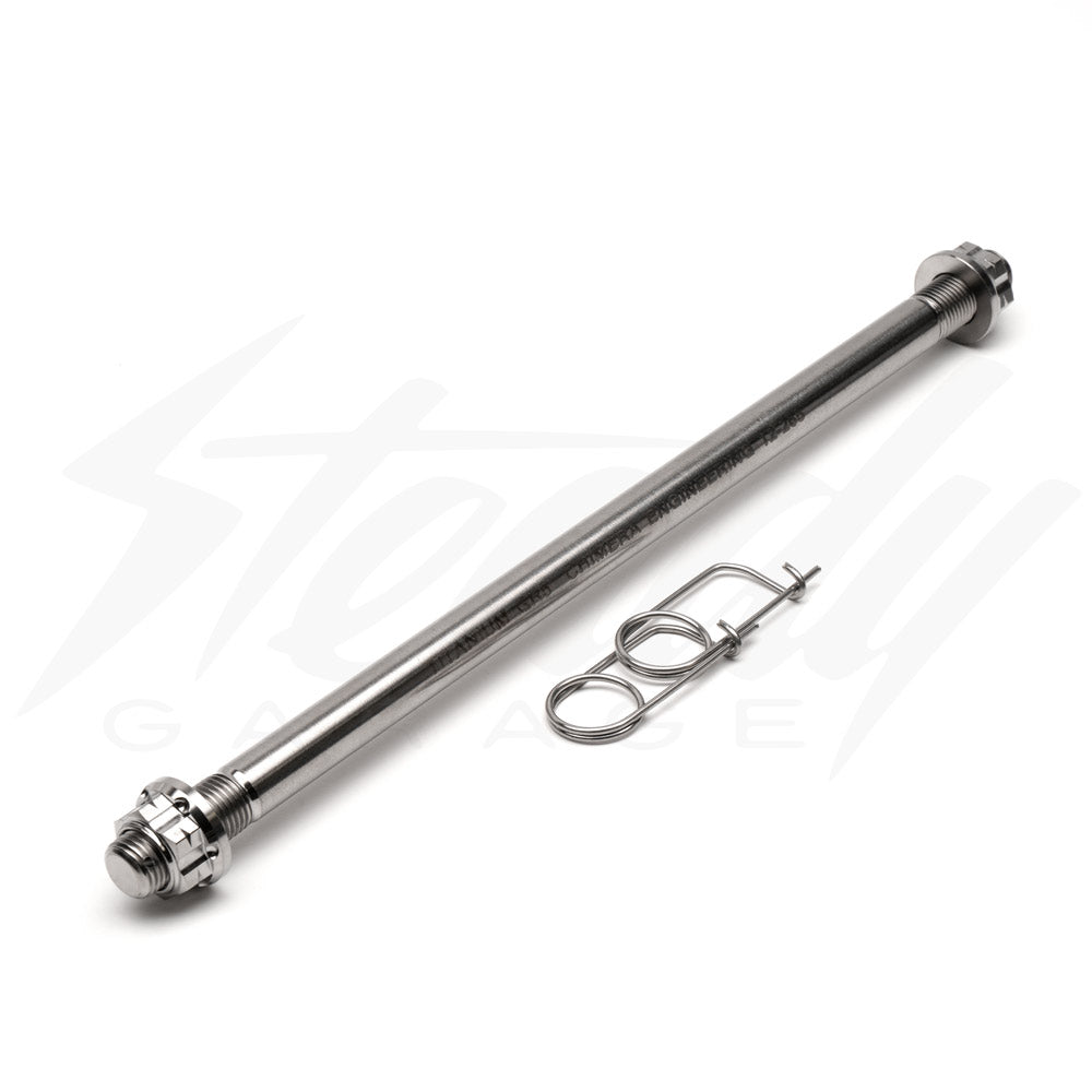 Chimera Engineering GR-5 Titanium Axle Shaft and Nuts - Universal