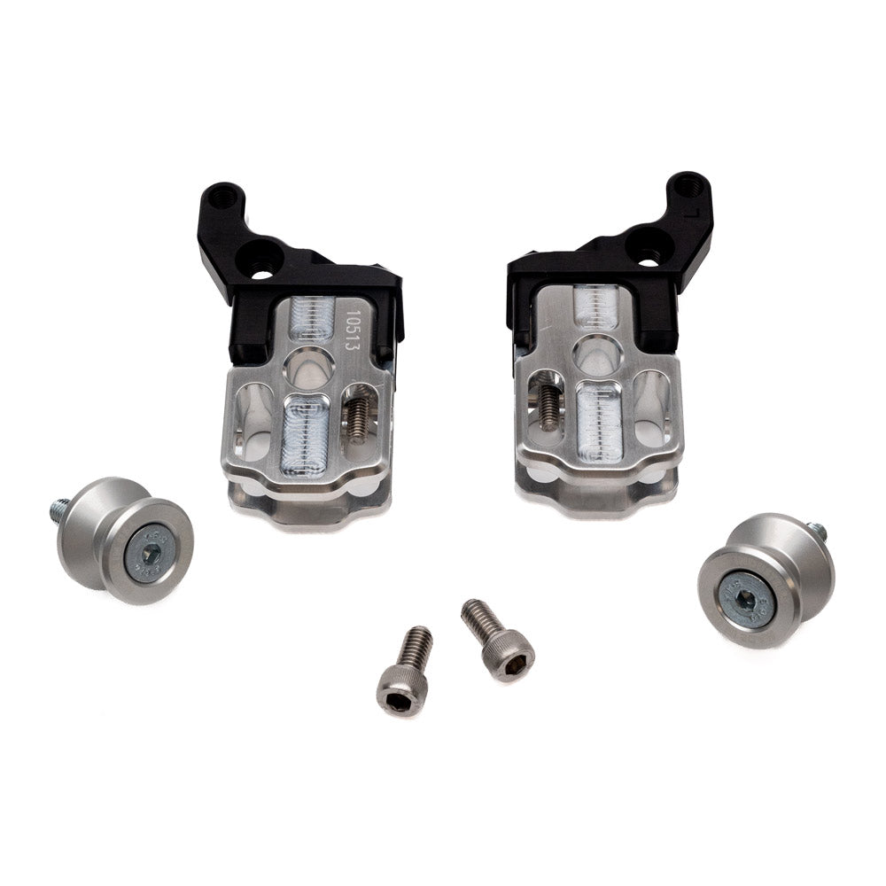 TST SPOOLED CAPTIVE CHAIN ADJUSTERS WITH SILVER SPOOLS FOR Kawasaki Z1 ...