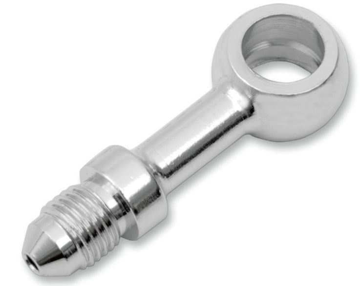 Drag Specialties  3/8" (10mm) Banjo Fitting - Straight Chrome Banjo
