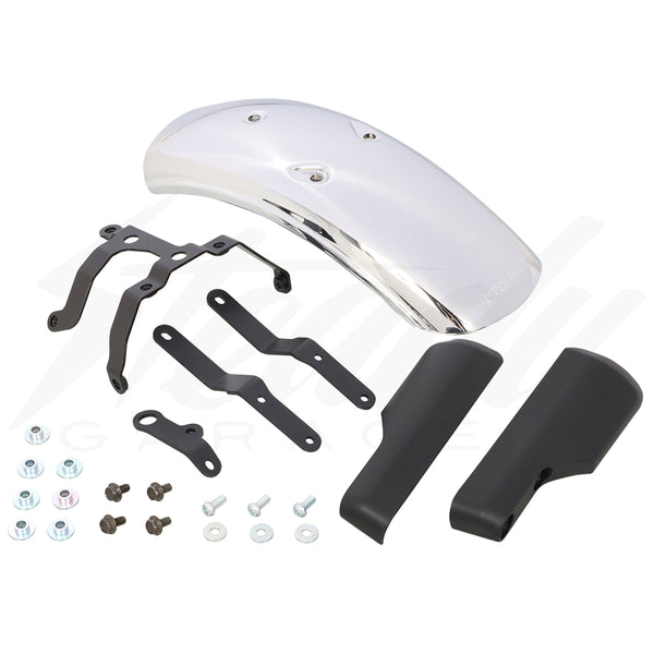 KITACO CLASSIC CHROME FRONT FENDER KIT -  HONDA DAX 125 (2025+)