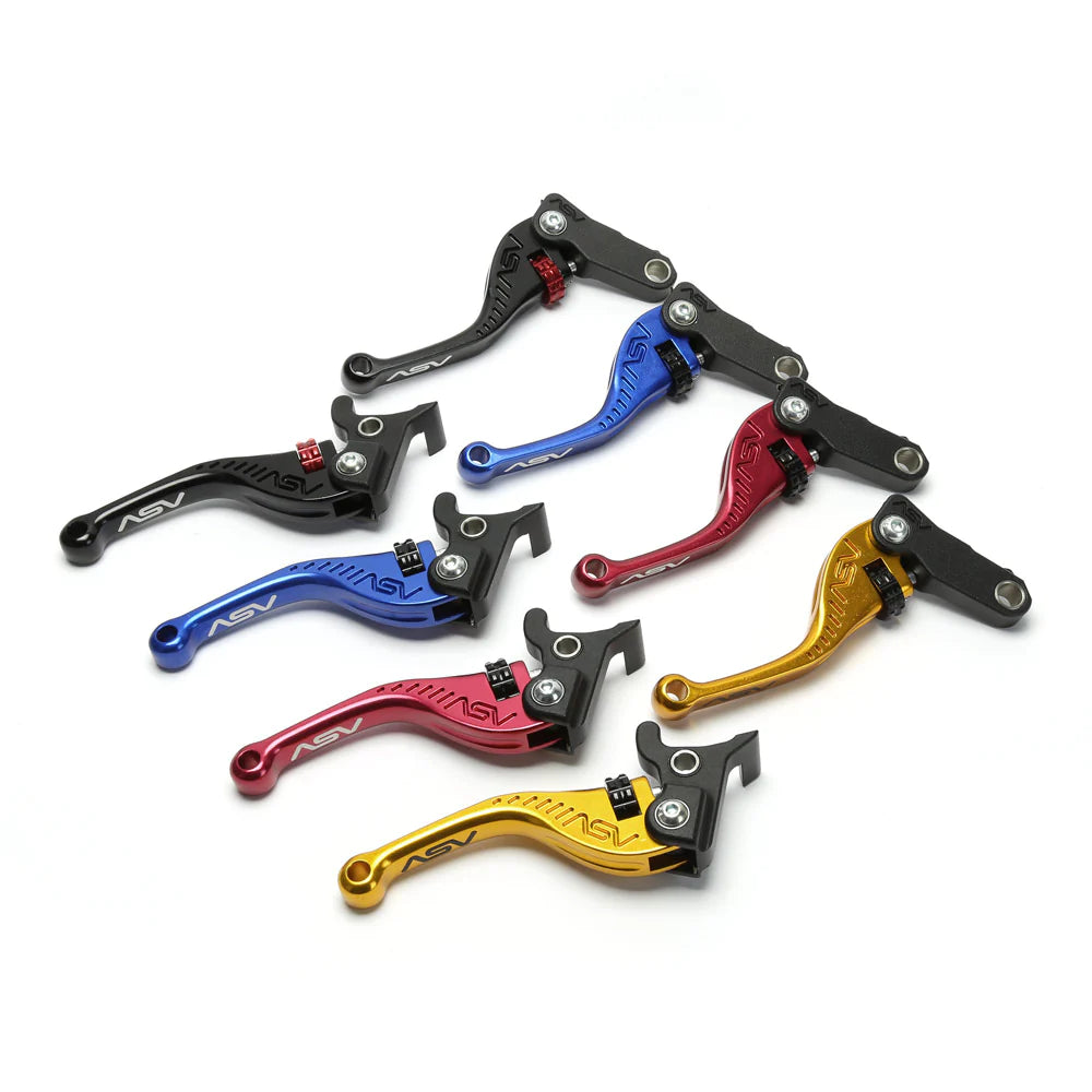 ASV F3 Shorty Brake / Clutch Lever Kawasaki Z125 Pro Ninja 250/300