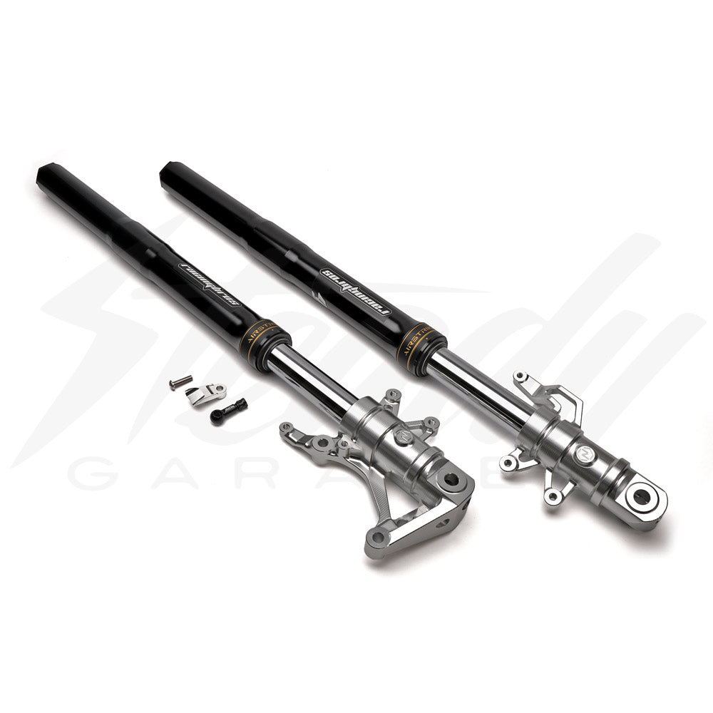 ホンダ　dax125 フロントフォーク RacingBros AirStrike COMPLETE FRONT FORKS - STOCK HEIGHT - HONDA