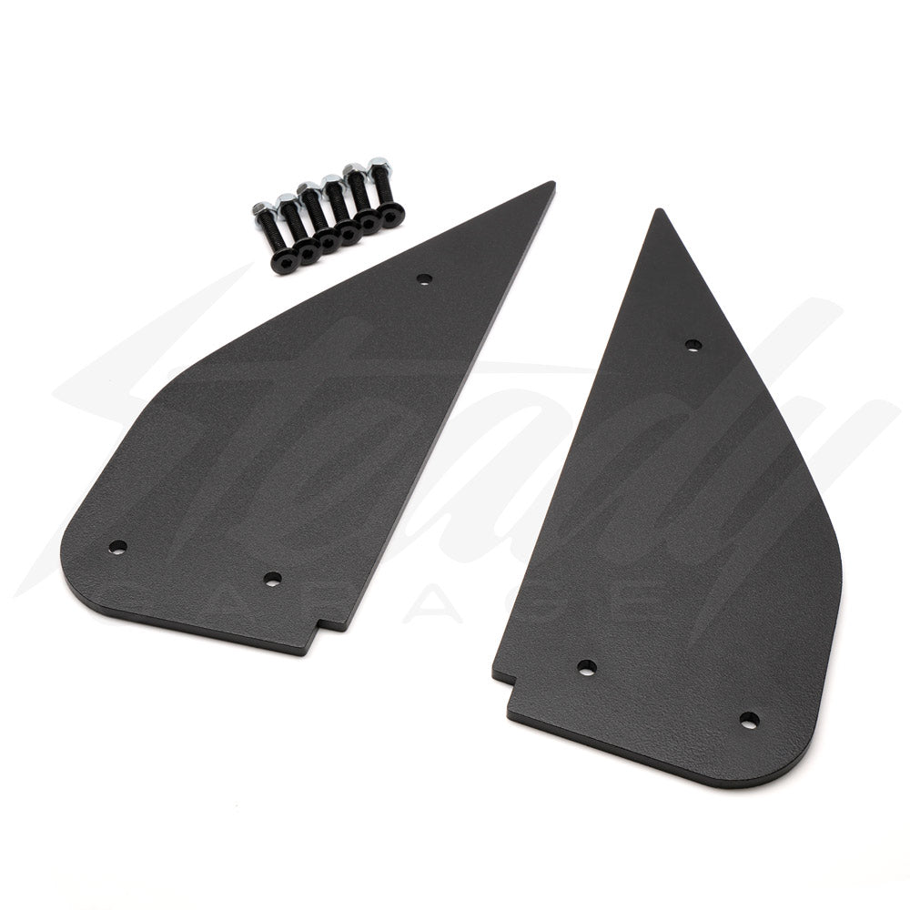 Zeus Armor Side Mirror Delete Cover Plate - Honda Element – Steady
