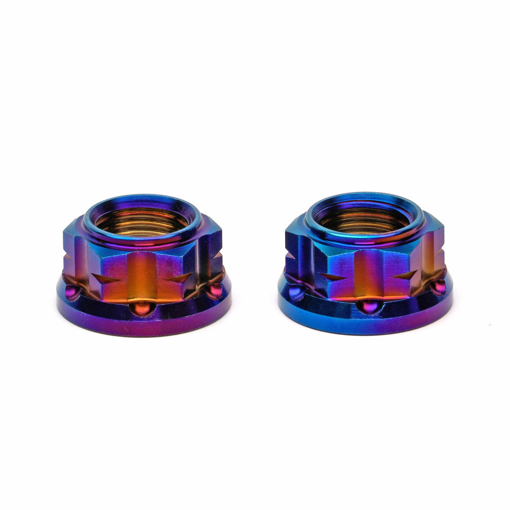 アクセサリー N Chimera Engineering Titanium Universal Open-End Nuts - M12 x 1.25