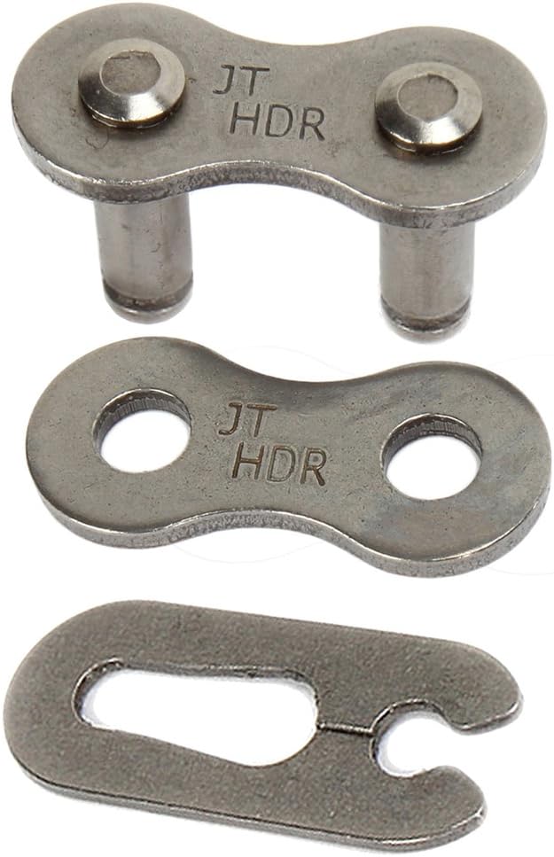 JT Chain JTC420HDRSL (420 Series) Black Steel Non O-Ring Clip Type