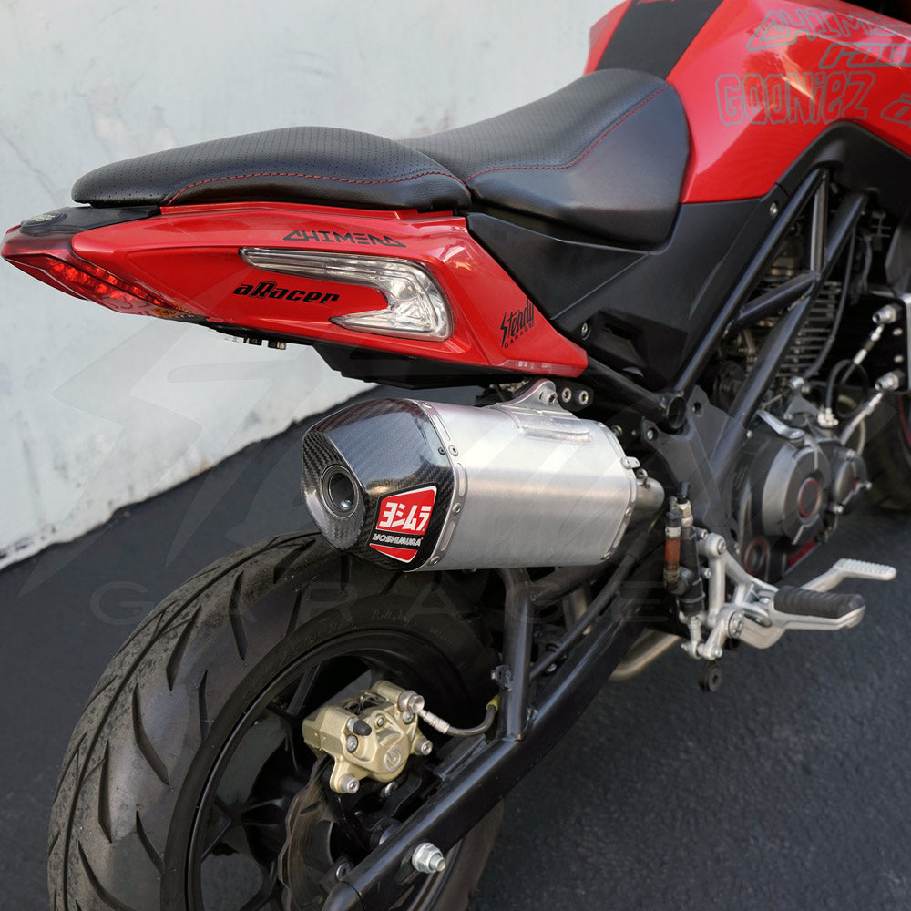 ytu様　2本 CHIMERA X Yoshimura RS-9 Motorcycle Muffler Carbon/Aluminum Slip